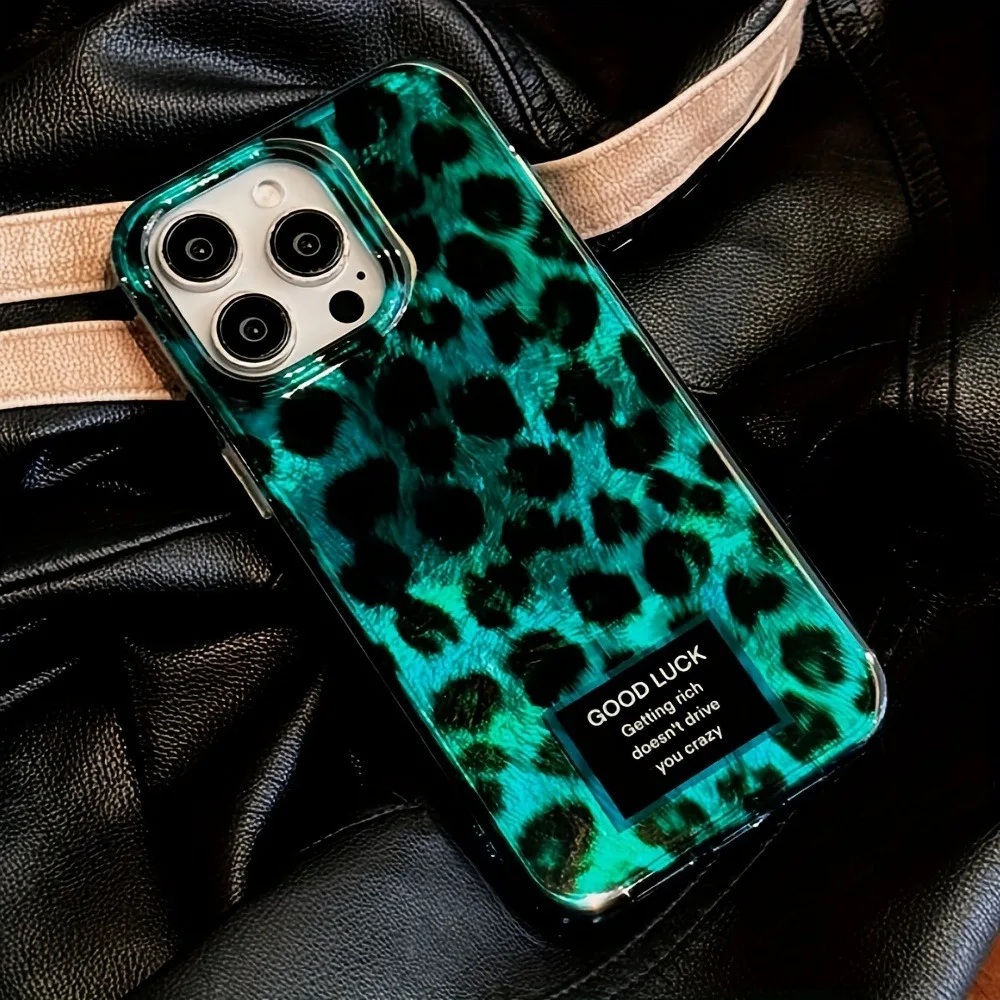 Phone Cases Leopard Print - Retro Laser Cute Leopard Print Phone
