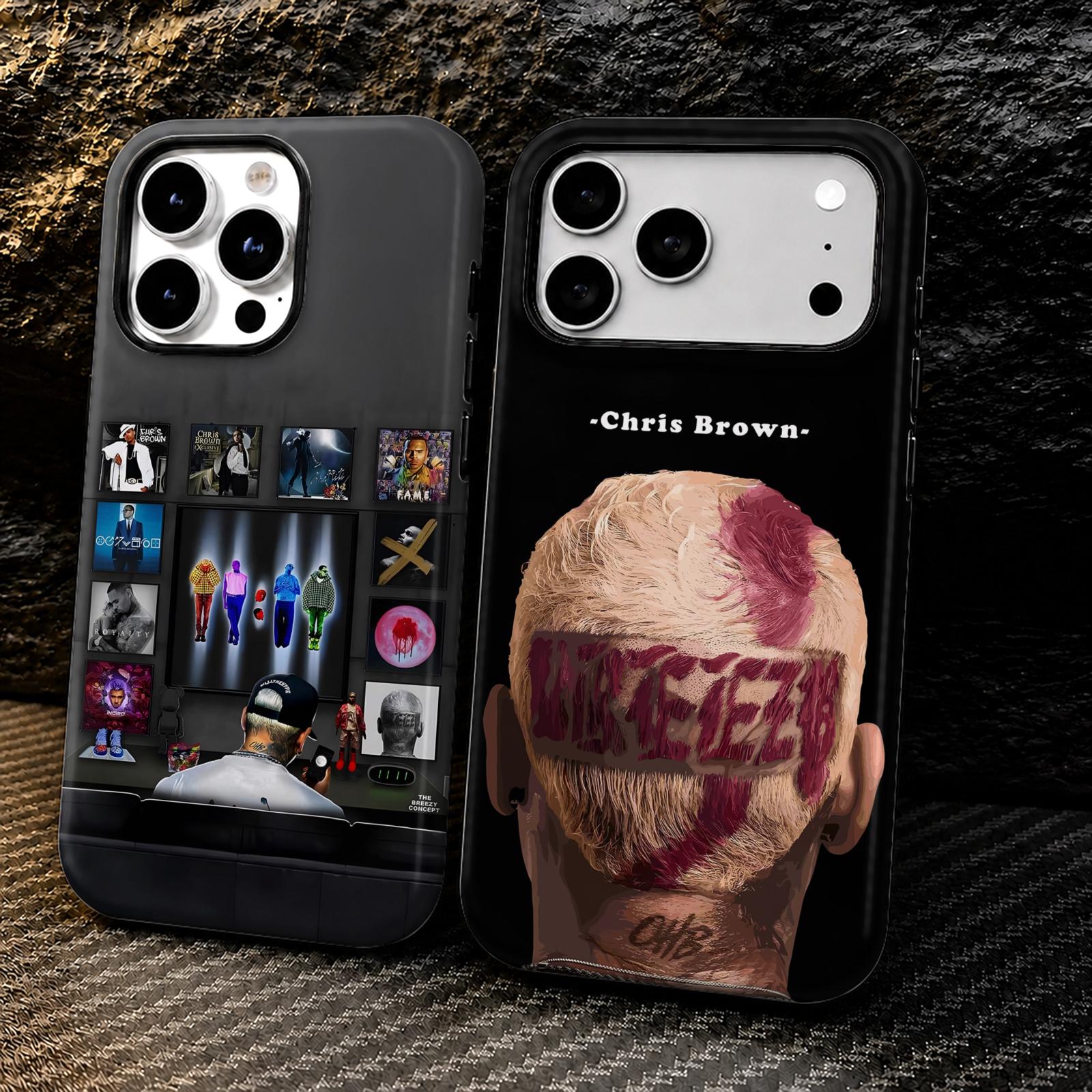 Phone Cases For Iphone 11 - Rap C-Chris B-Brown Phone Case For