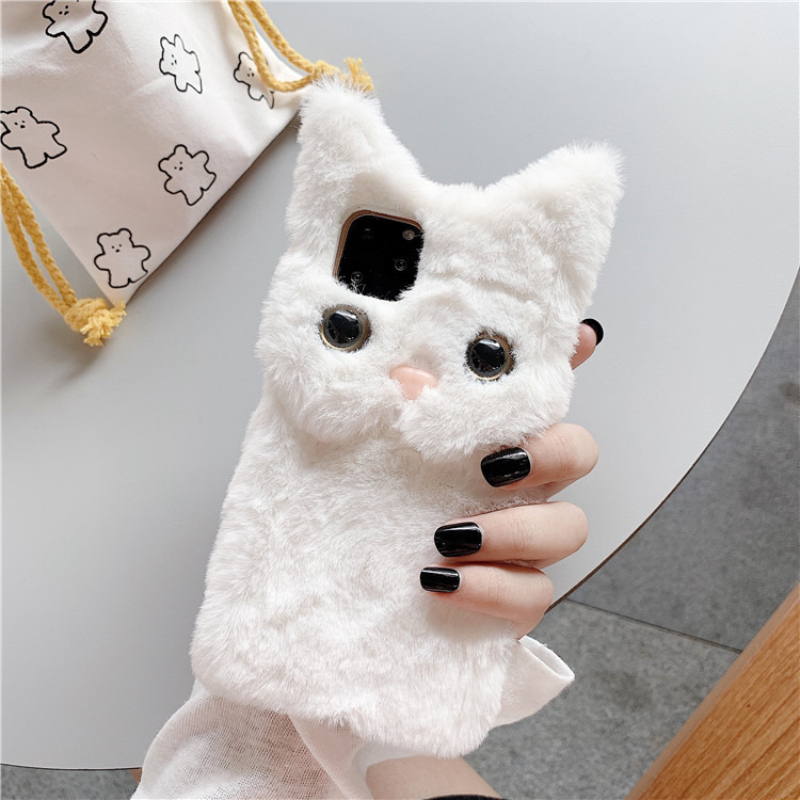 3D Cute Cartoon Cat Furry Plus - огляд і ціна Phone Cases Iphone 14