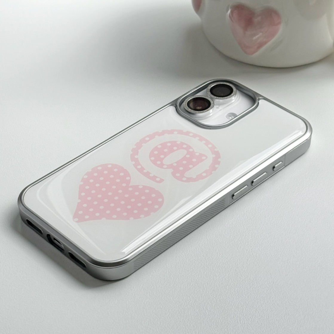 Clmj Heart Dot Phone Case for  - огляд і ціна Phone Cases That Charge Your Phone