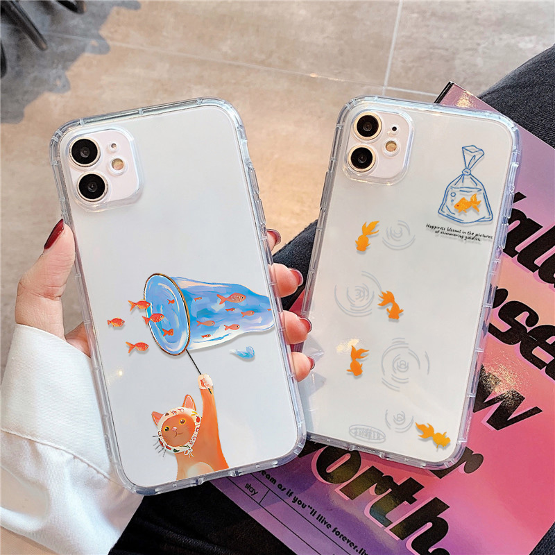 Lovely Fishes Clear Phone Case - огляд і ціна Phone Cases For Iphone 11