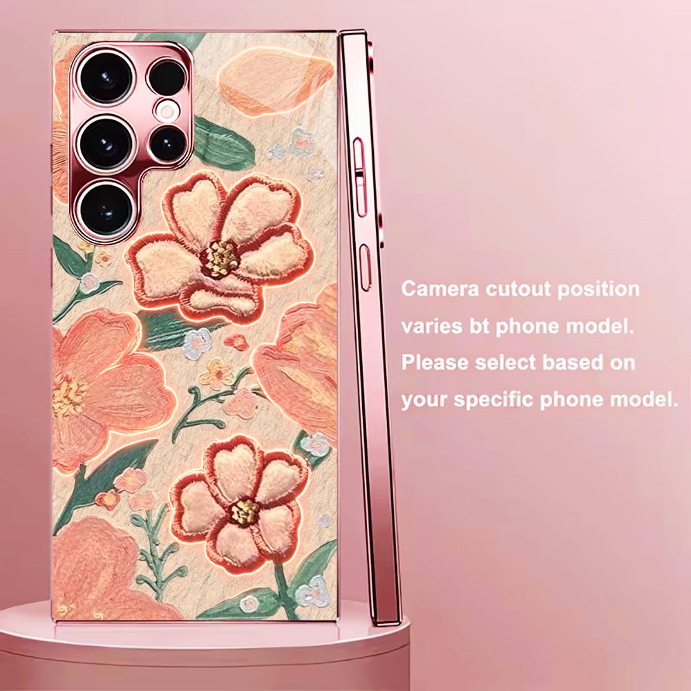 Glowing Peach Flower Fashion p - огляд і ціна Phone Cases Quad Lock