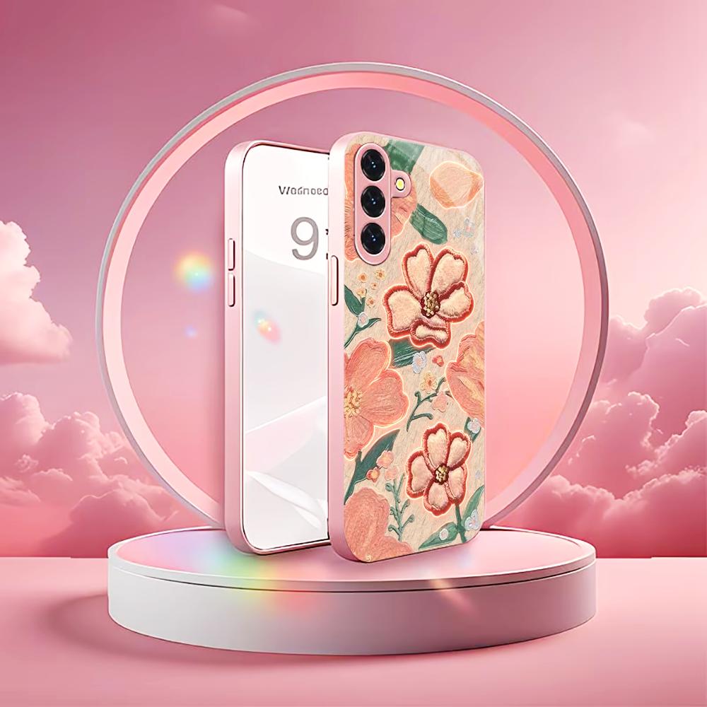 Glowing Peach Flower Fashion p - огляд і ціна Phone Cases Quad Lock