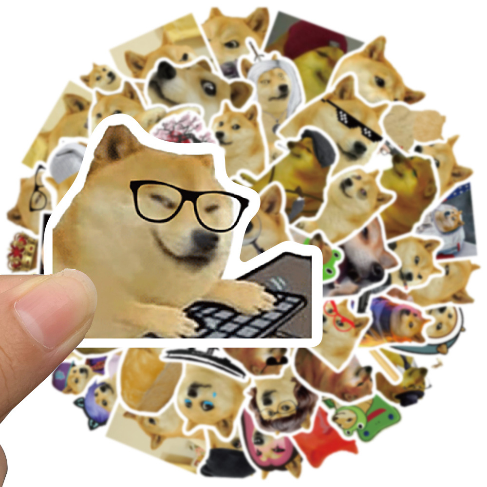 50Pcs Funny Doge MEME Stickers - огляд і ціна Phone Cases Kids