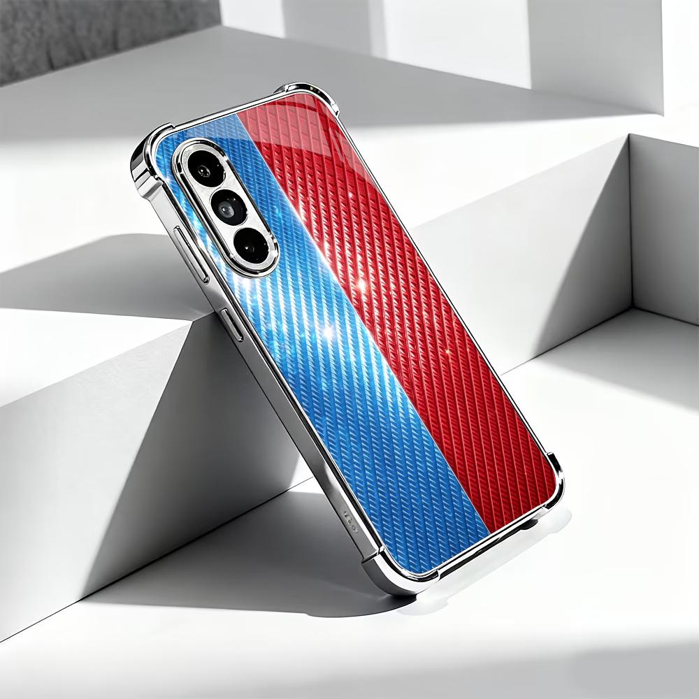 Red and blue carbon fiber phon - огляд і ціна Phone Cases Quad Lock