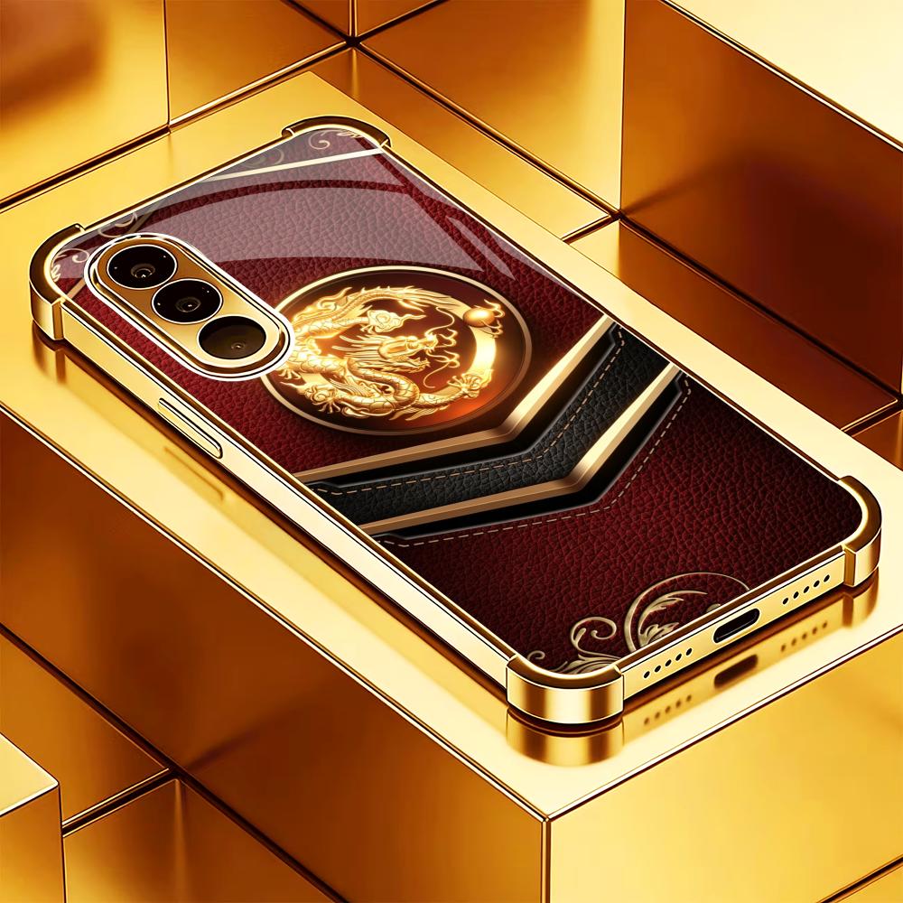 Luxurious dragon pattern phone - огляд і ціна Phone Cases Quad Lock