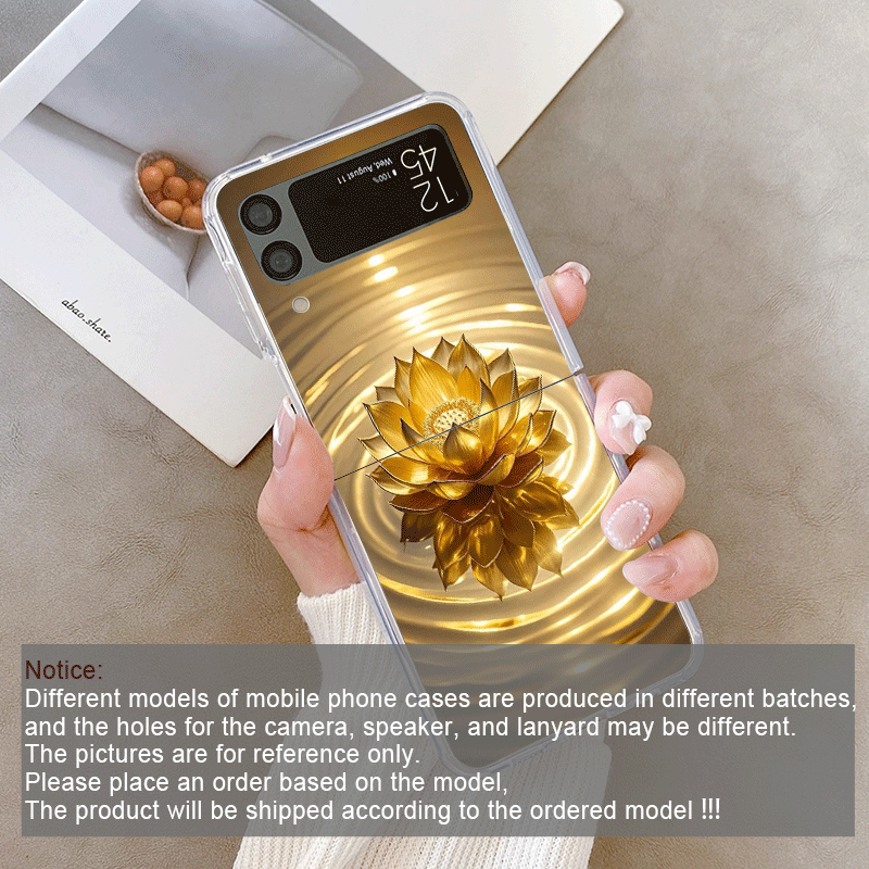Creative Golden Lotus Flower P - огляд і ціна Phone Cases Z Fold 4