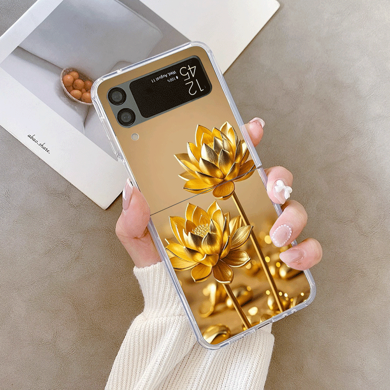 Creative Golden Lotus Flower P - огляд і ціна Phone Cases Z Fold 4