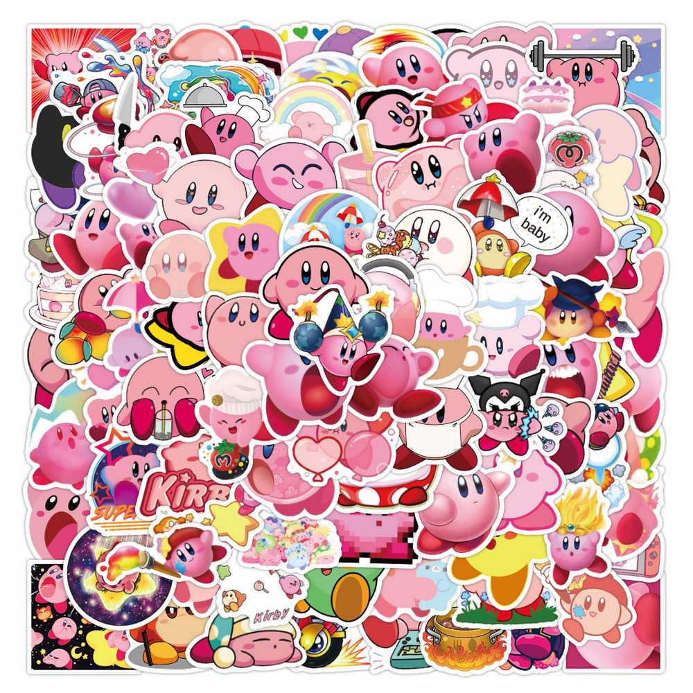 100pcs Cartoon Game Kirby Stic - огляд і ціна Phone Cases Kids