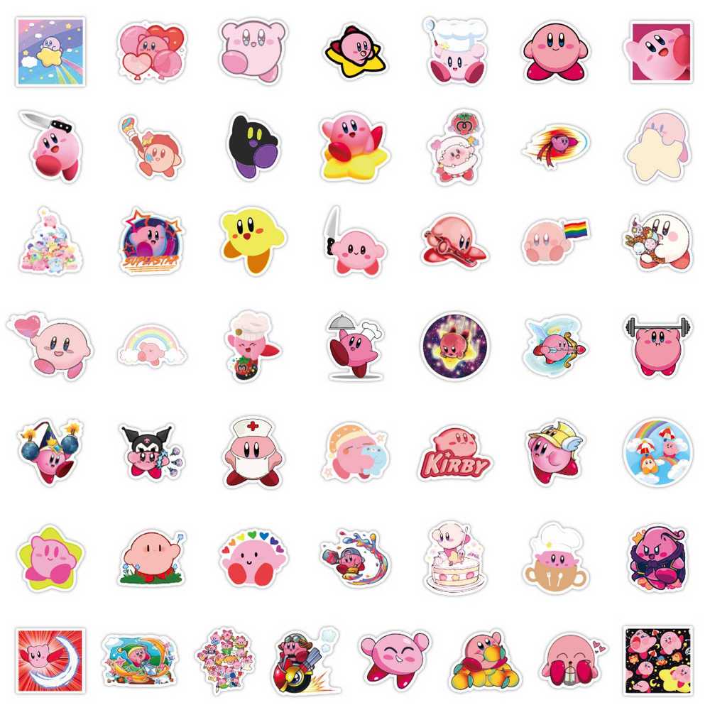 100pcs Cartoon Game Kirby Stic - огляд і ціна Phone Cases Kids