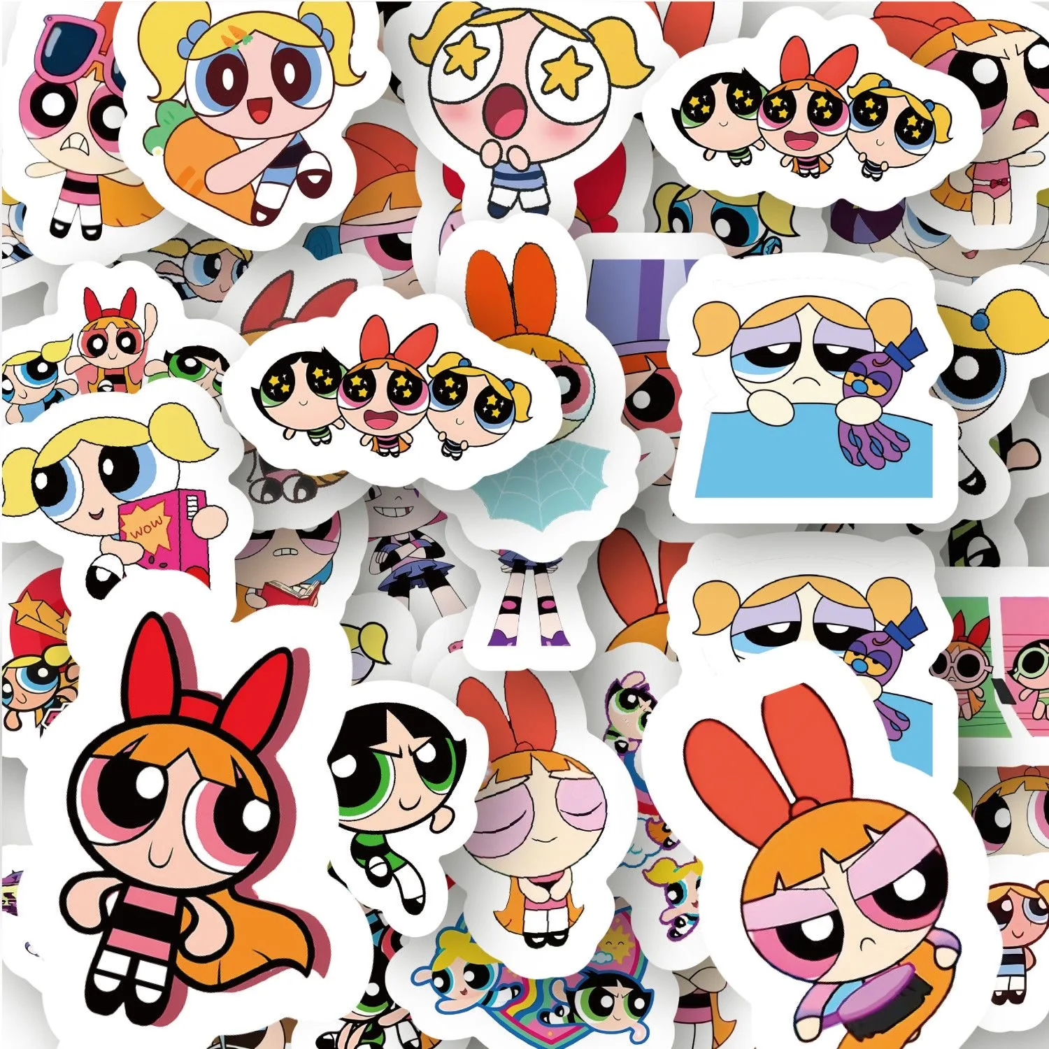 100pcs Powerpuff Girls Sticker - огляд і ціна Phone Cases Kids