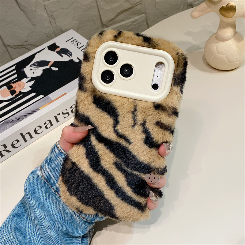 Luxury Zebra Pattern Fluffy Pl - огляд і ціна Phone Cases Iphone 14