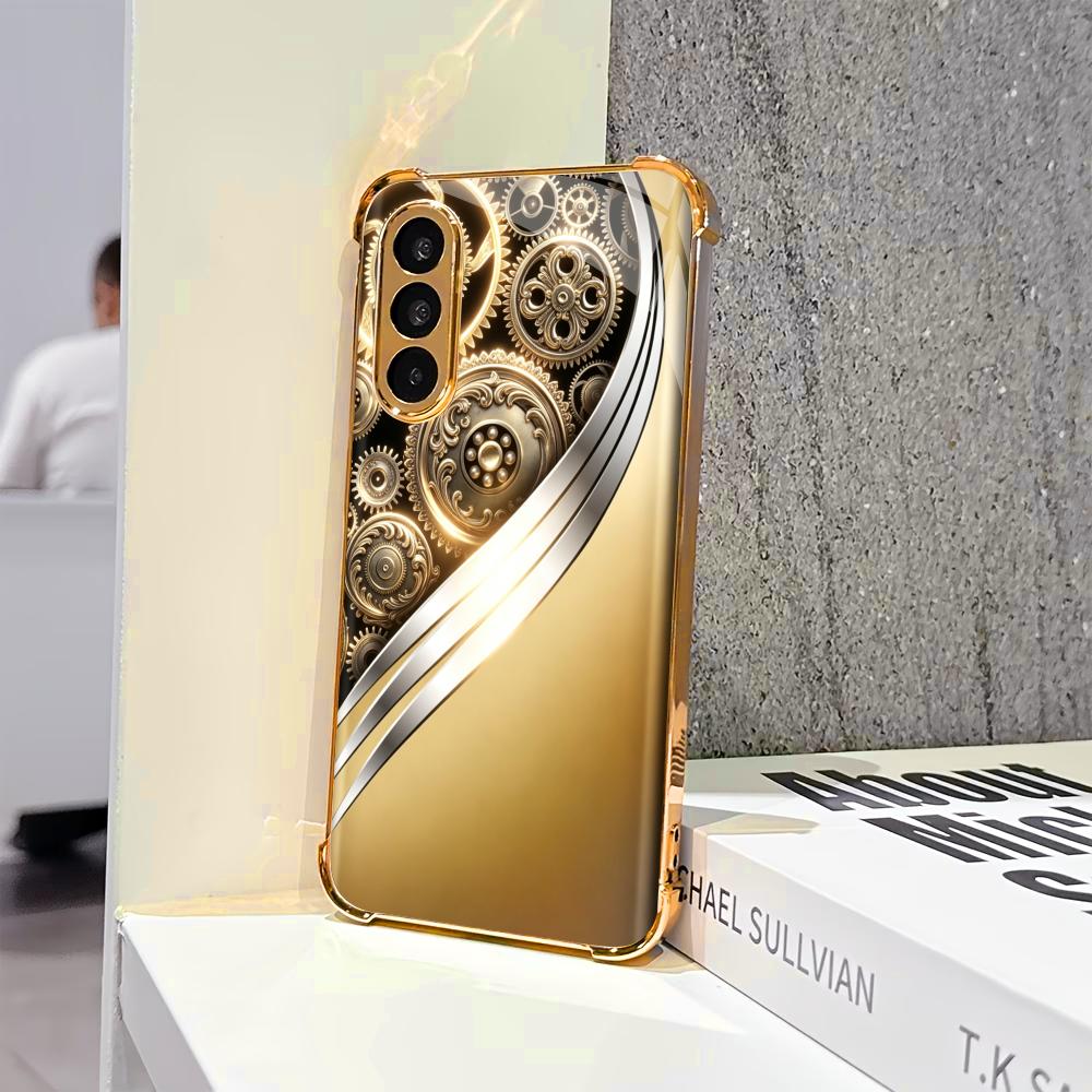 Ornate Vintage Golden Gear pho - огляд і ціна Phone Cases Quad Lock