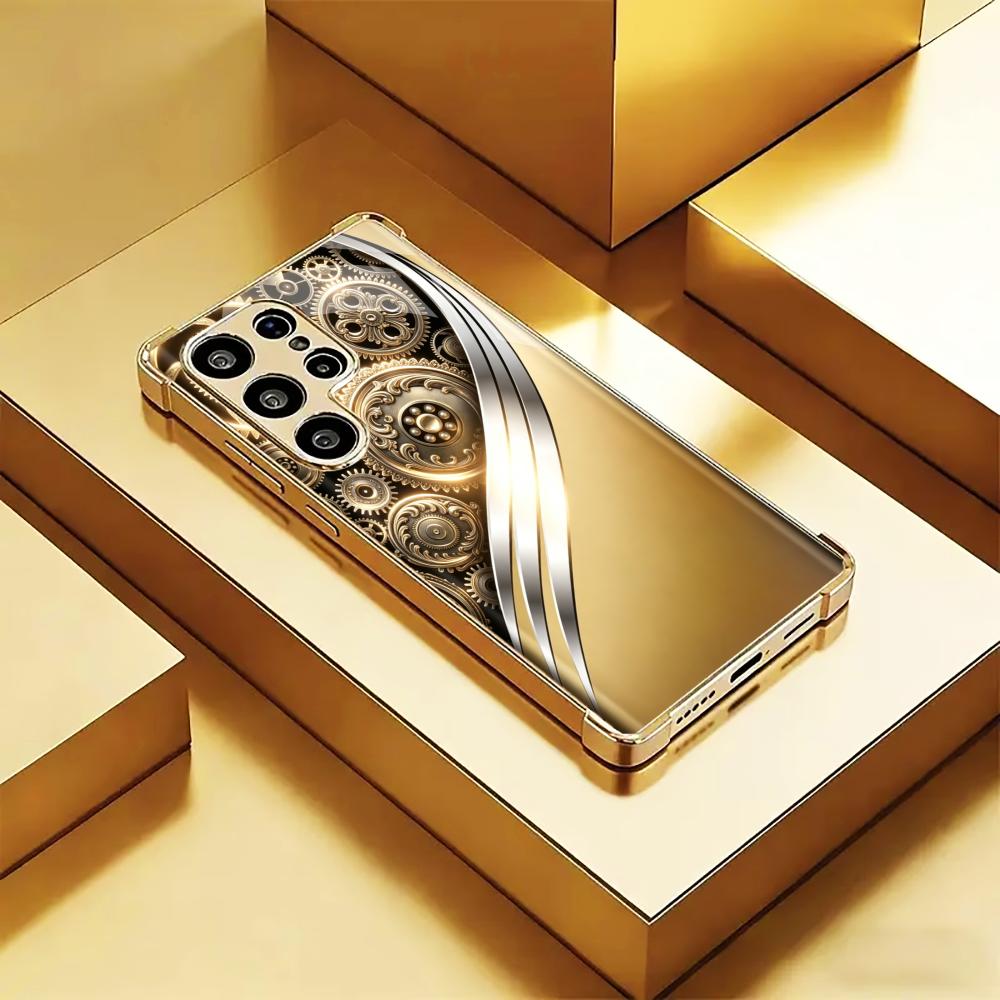 Ornate Vintage Golden Gear pho - огляд і ціна Phone Cases Quad Lock