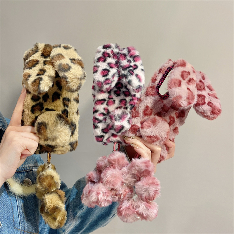 Luxury 3D Leopard Print Rabbit - огляд і ціна Phone Cases For Samsung
