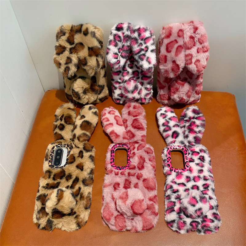 Luxury 3D Leopard Print Rabbit - огляд і ціна Phone Cases For Samsung
