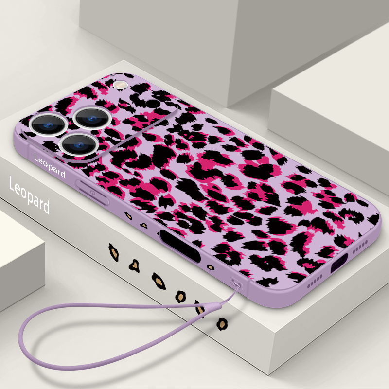 Leopard Print Pattern Lanyard  - огляд і ціна Phone Cases Leopard Print