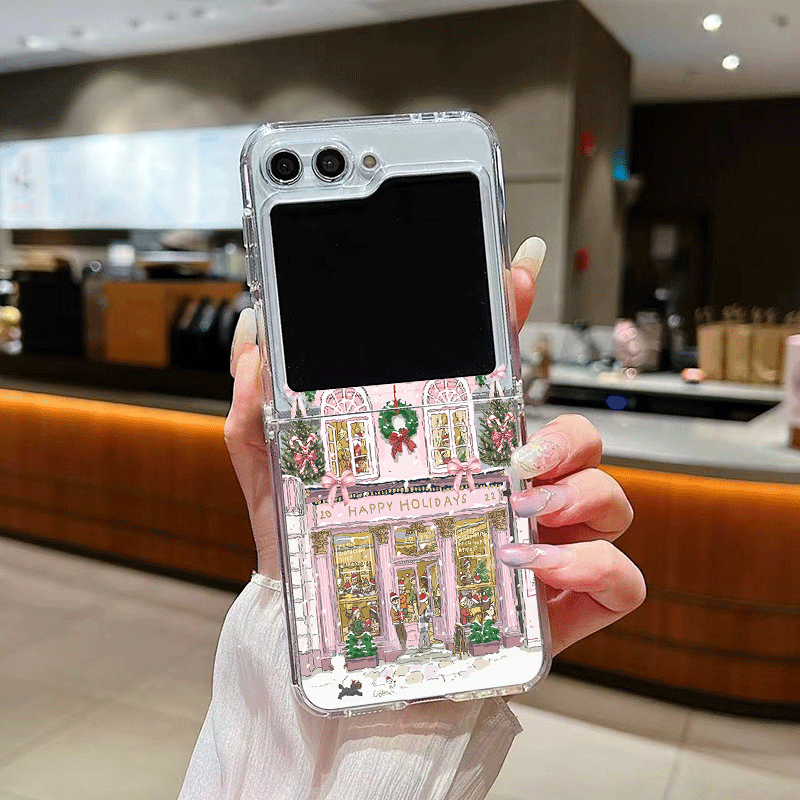 Rural Building Snow Scenery Ch - огляд і ціна Phone Cases Z Fold 4