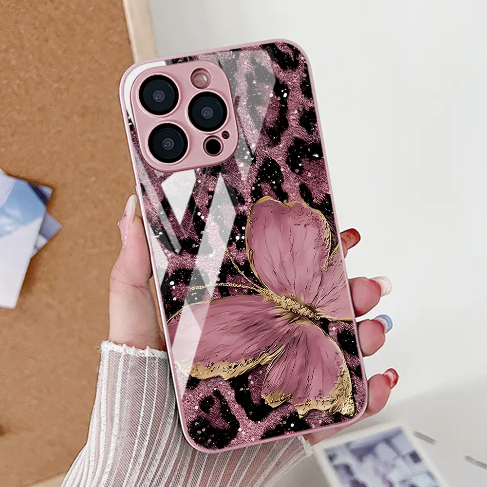Butterfly Leopard Print Phone  - огляд і ціна Phone Cases Leopard Print