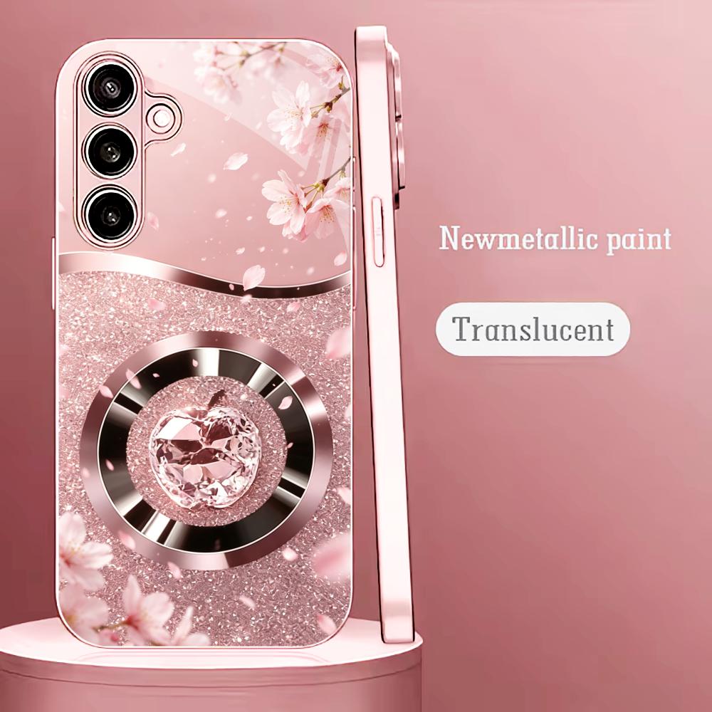 Blossom Glitter Apple Fashion  - огляд і ціна Phone Cases Quad Lock