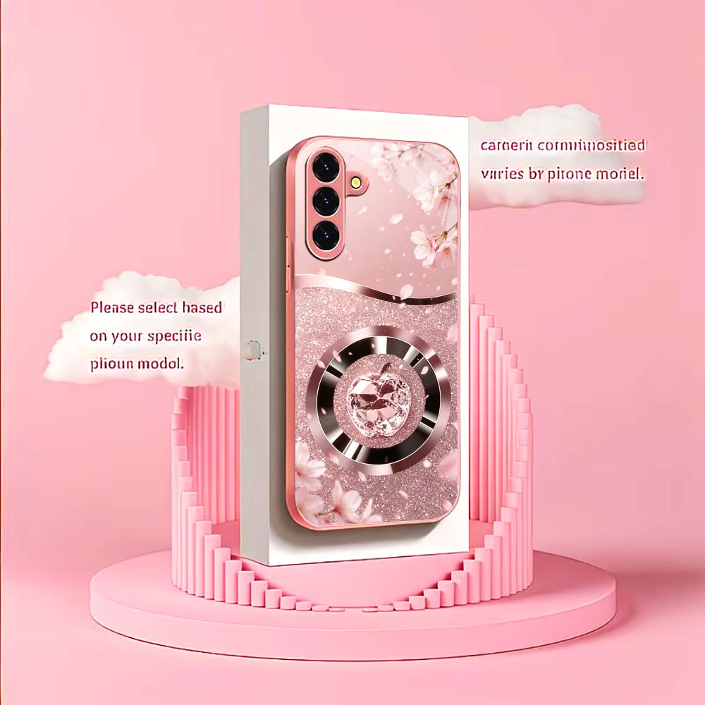 Blossom Glitter Apple Fashion  - огляд і ціна Phone Cases Quad Lock