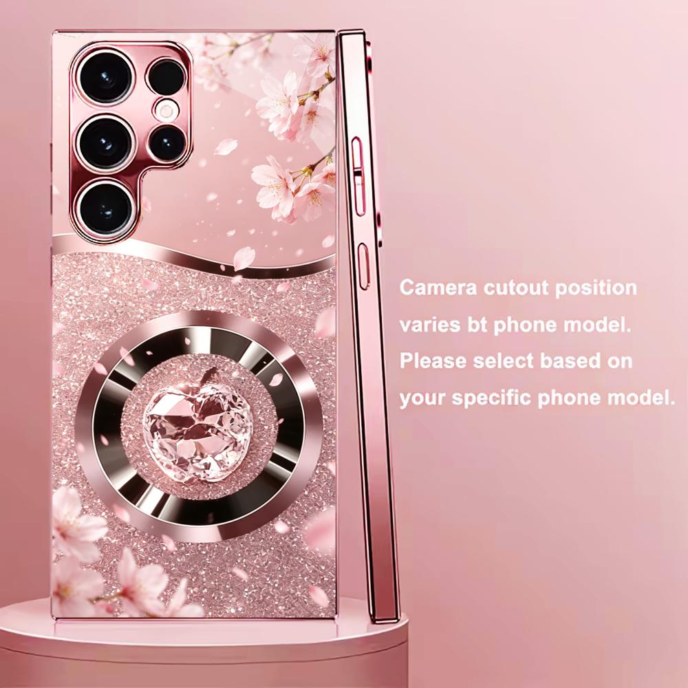 Blossom Glitter Apple Fashion  - огляд і ціна Phone Cases Quad Lock