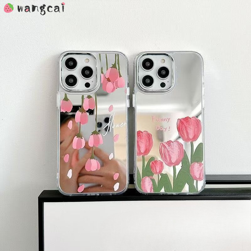 Tulips Plating Mirror Phone Ca - огляд і ціна Realme Gt 6