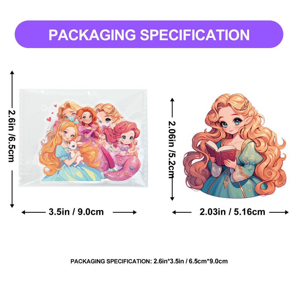 50 Pcs Fairy Tale Princess Tra - огляд і ціна Phone Cases Kids