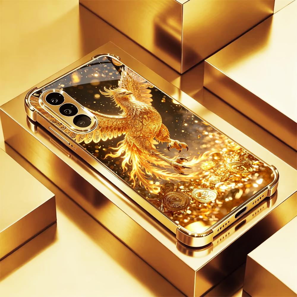 Luxurious Golden Bird phone ca - огляд і ціна Phone Cases Quad Lock