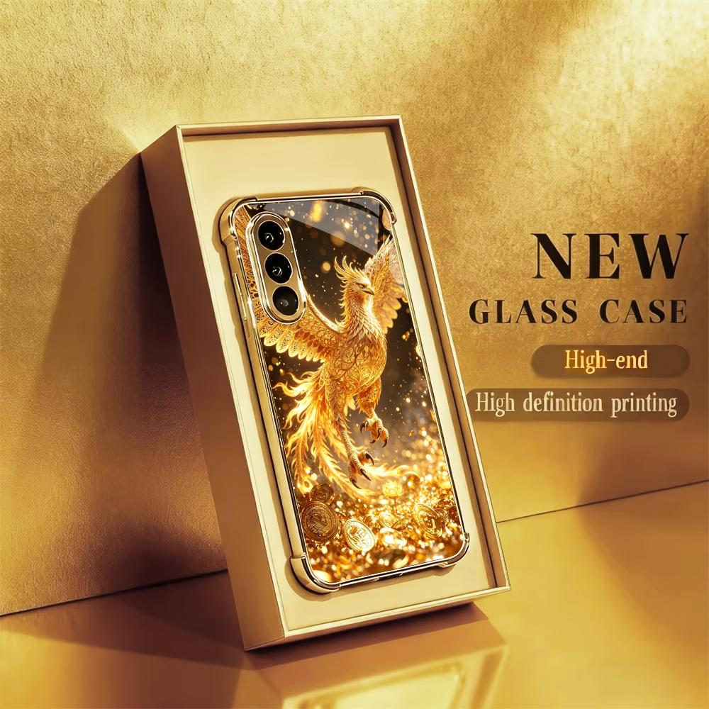Luxurious Golden Bird phone ca - огляд і ціна Phone Cases Quad Lock