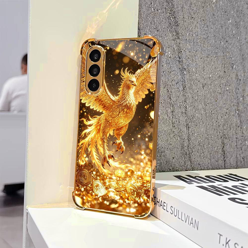 Luxurious Golden Bird phone ca - огляд і ціна Phone Cases Quad Lock