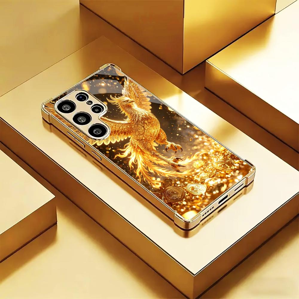 Luxurious Golden Bird phone ca - огляд і ціна Phone Cases Quad Lock