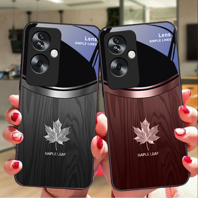 Wood Grain Maple Leaf For Oppo - огляд і ціна Realme Gt 6