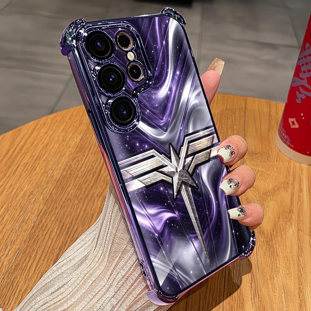 Purple Cosmic Star Pattern pho - огляд і ціна Phone Cases Quad Lock