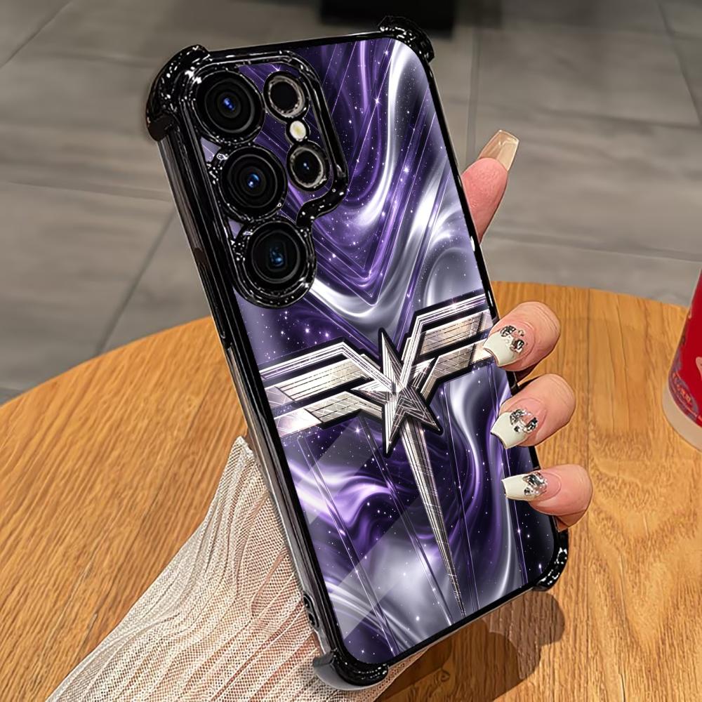Purple Cosmic Star Pattern pho - огляд і ціна Phone Cases Quad Lock