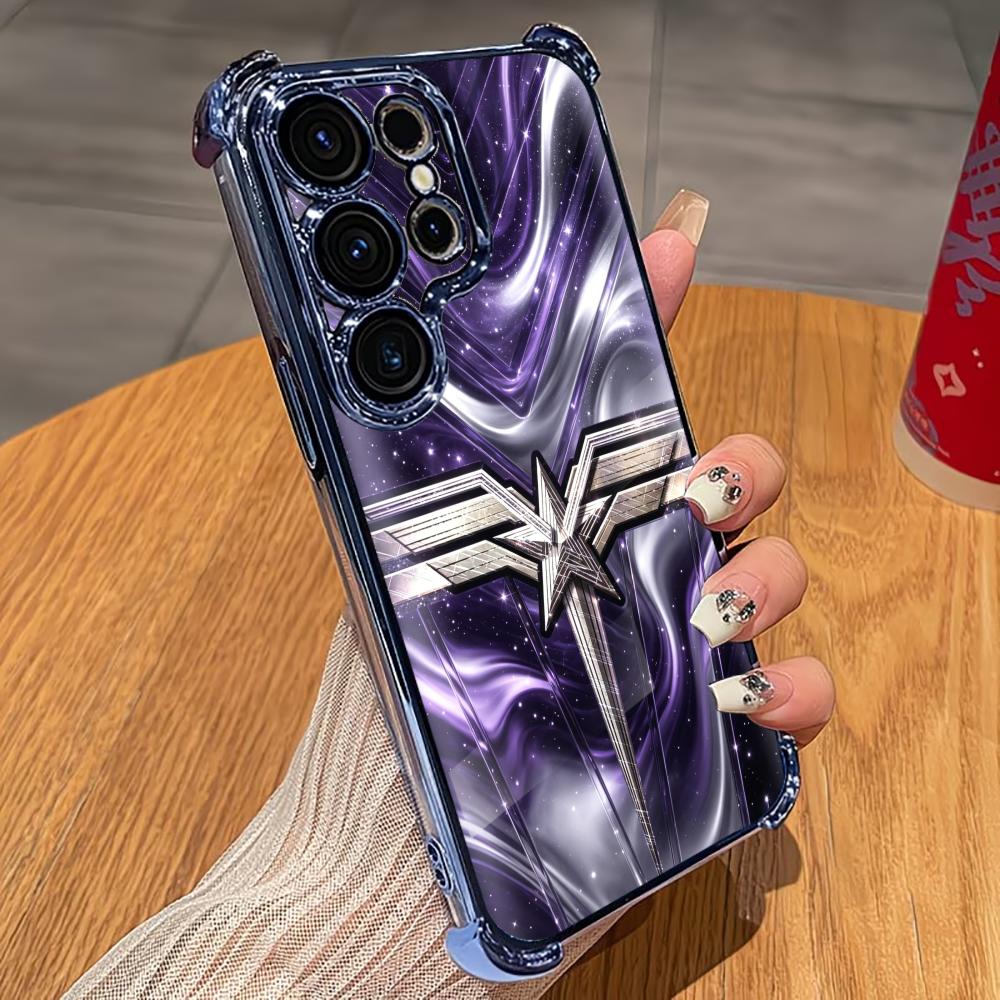 Purple Cosmic Star Pattern pho - огляд і ціна Phone Cases Quad Lock