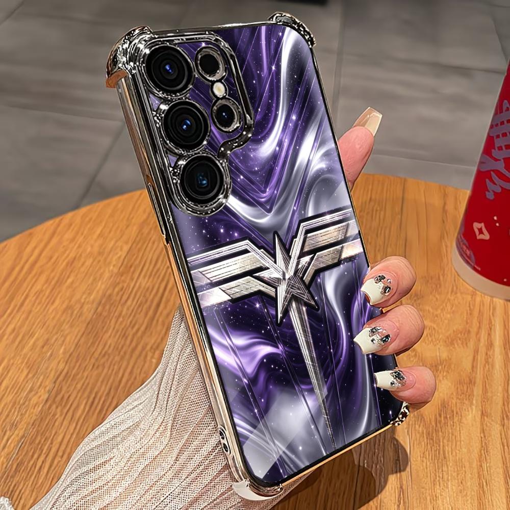 Purple Cosmic Star Pattern pho - огляд і ціна Phone Cases Quad Lock