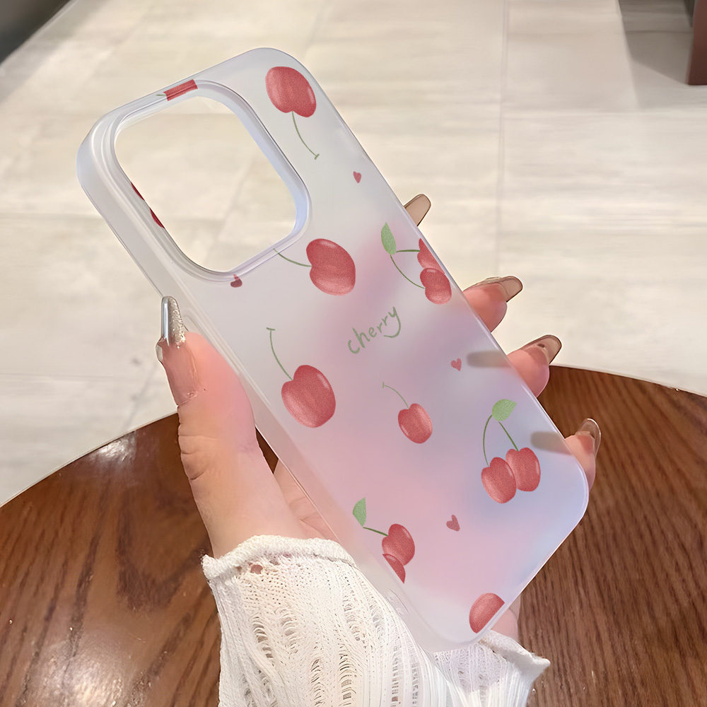 Cherry Phone Case Frosted For  - огляд і ціна Phone Cases Iphone 14