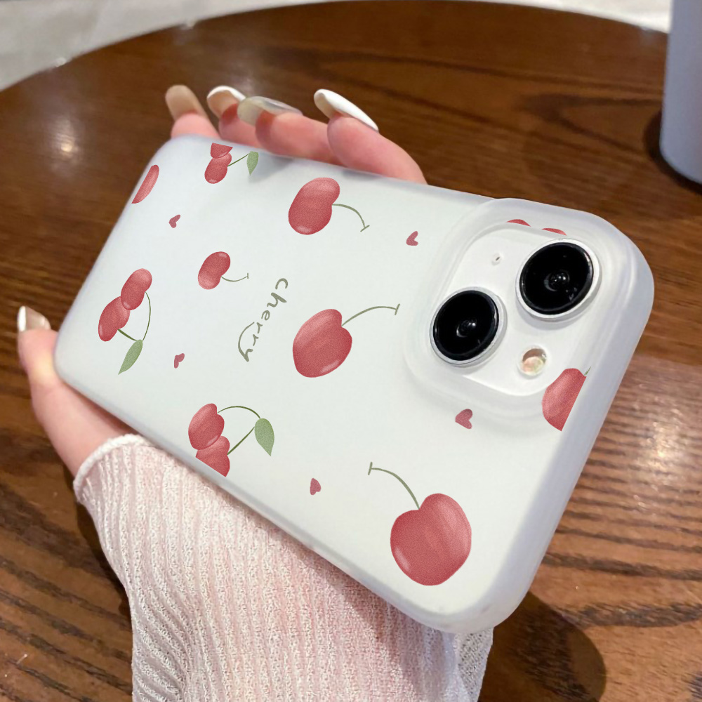 Cherry Phone Case Frosted For  - огляд і ціна Phone Cases Iphone 14