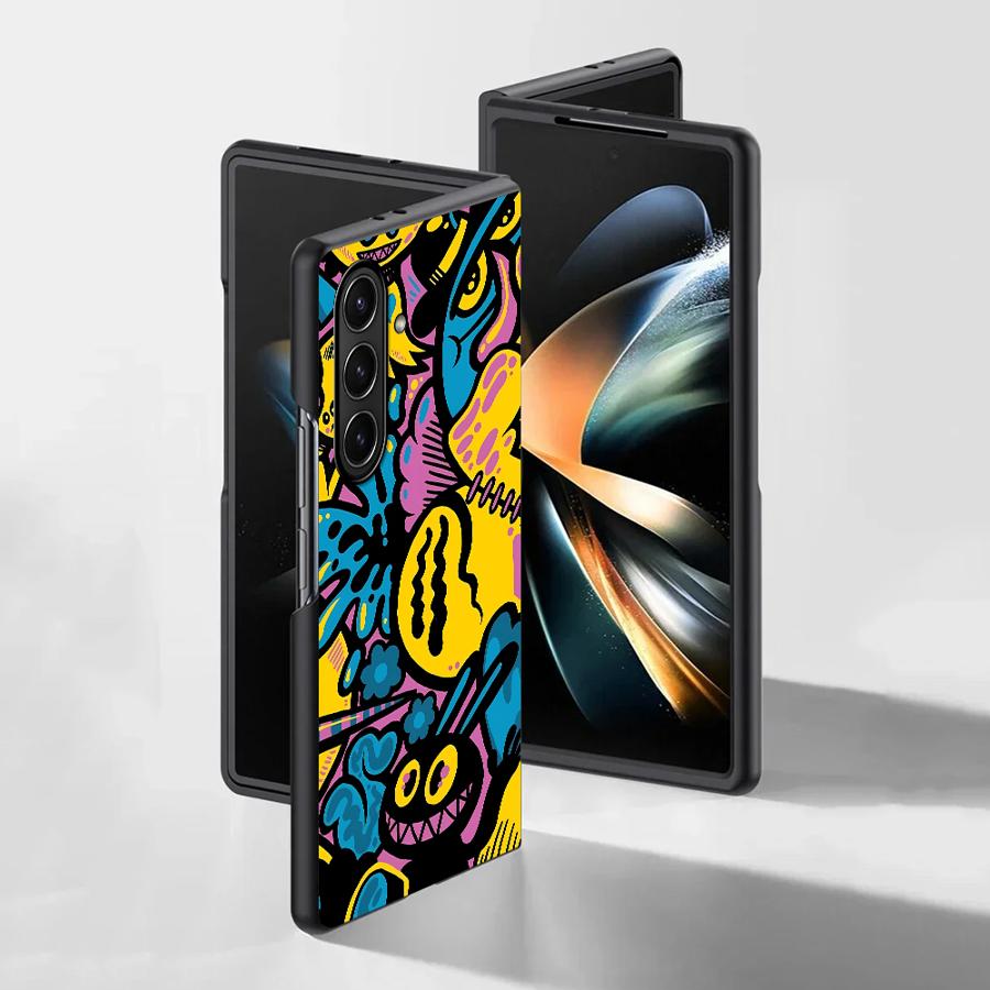 Cartoon Graffiti Design Case f - огляд і ціна Phone Cases Z Fold 4