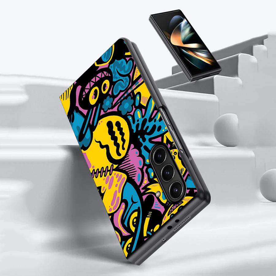 Cartoon Graffiti Design Case f - огляд і ціна Phone Cases Z Fold 4
