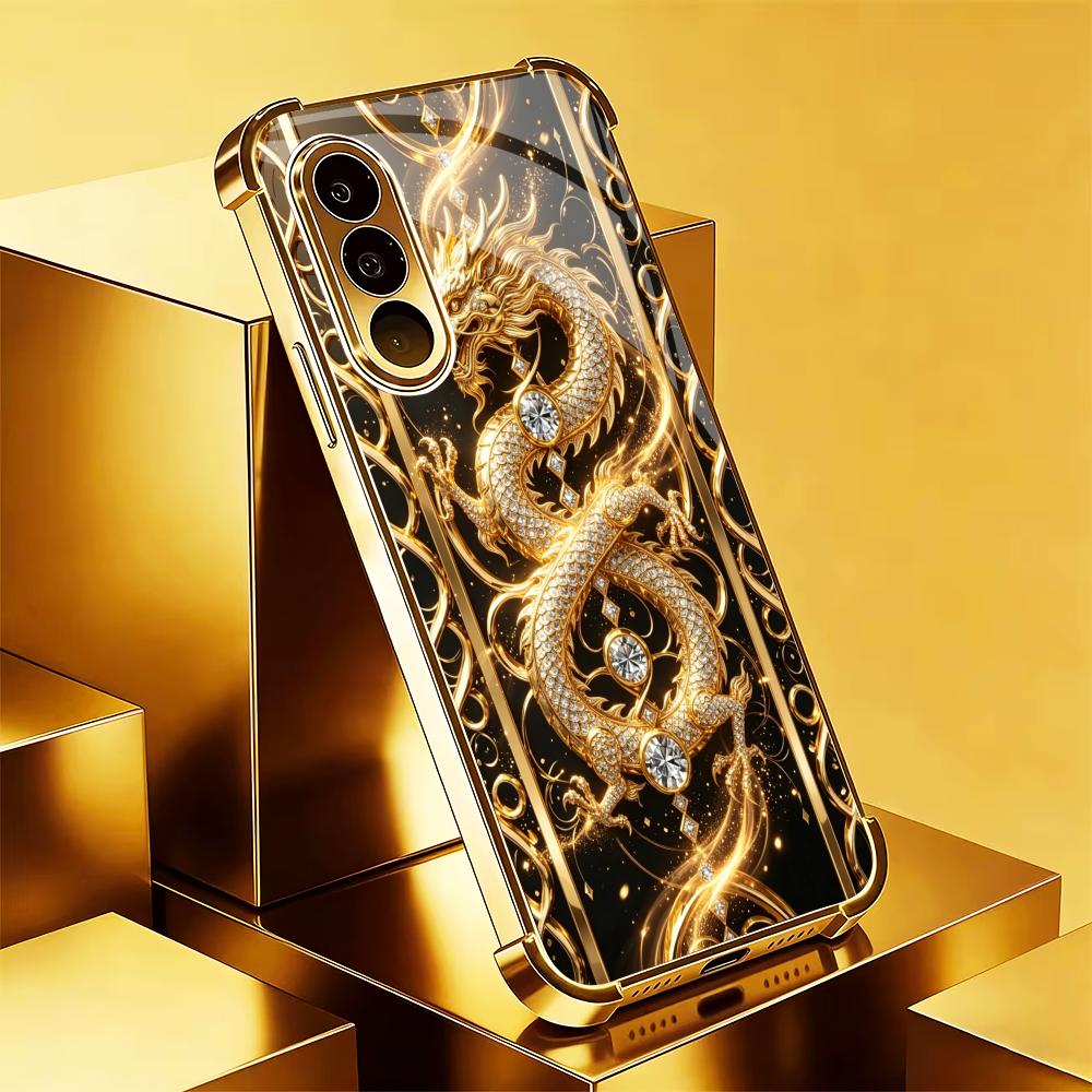 High-end golden dragon phone c - огляд і ціна Phone Cases Quad Lock