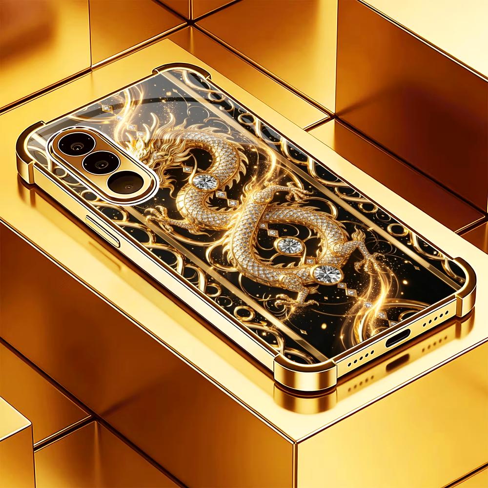 High-end golden dragon phone c - огляд і ціна Phone Cases Quad Lock