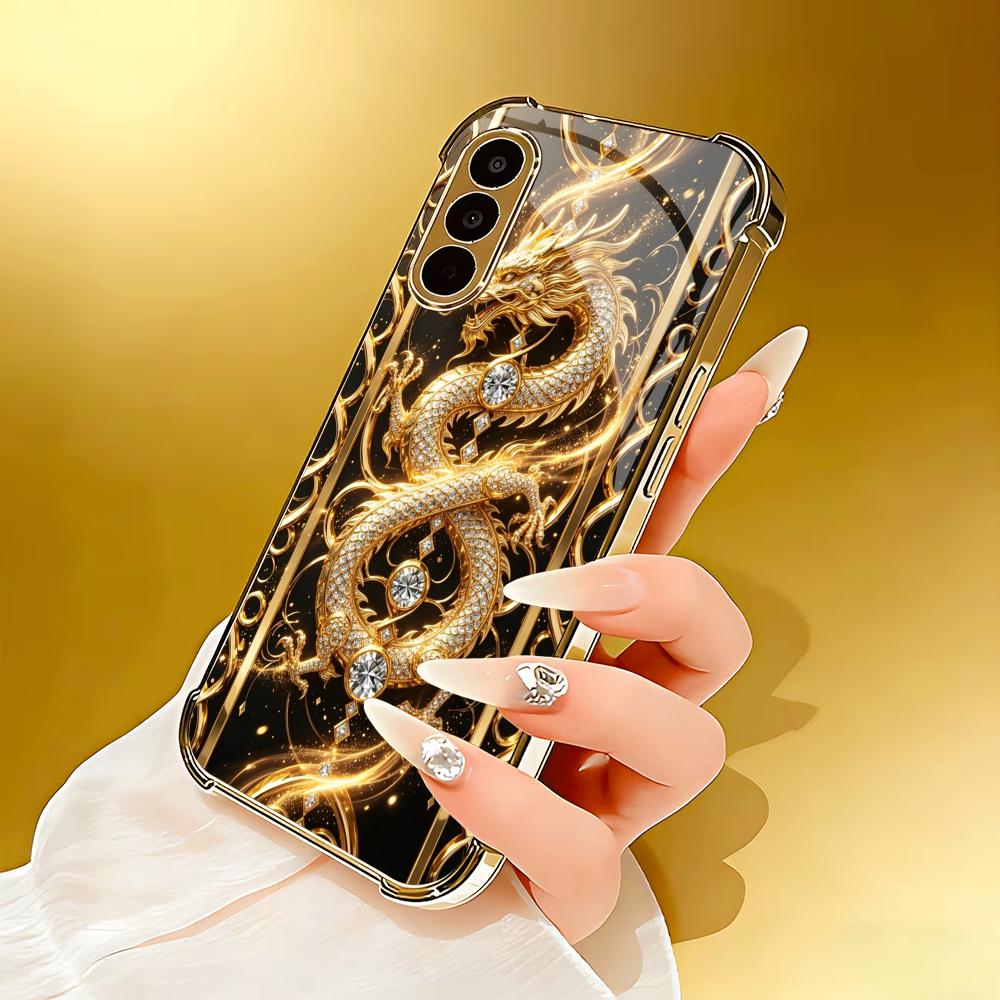 High-end golden dragon phone c - огляд і ціна Phone Cases Quad Lock