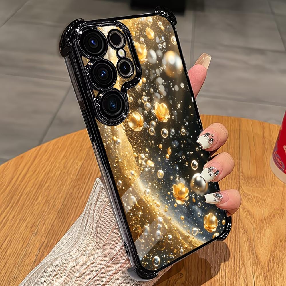 Premium Golden Flower phone ca - огляд і ціна Phone Cases Quad Lock