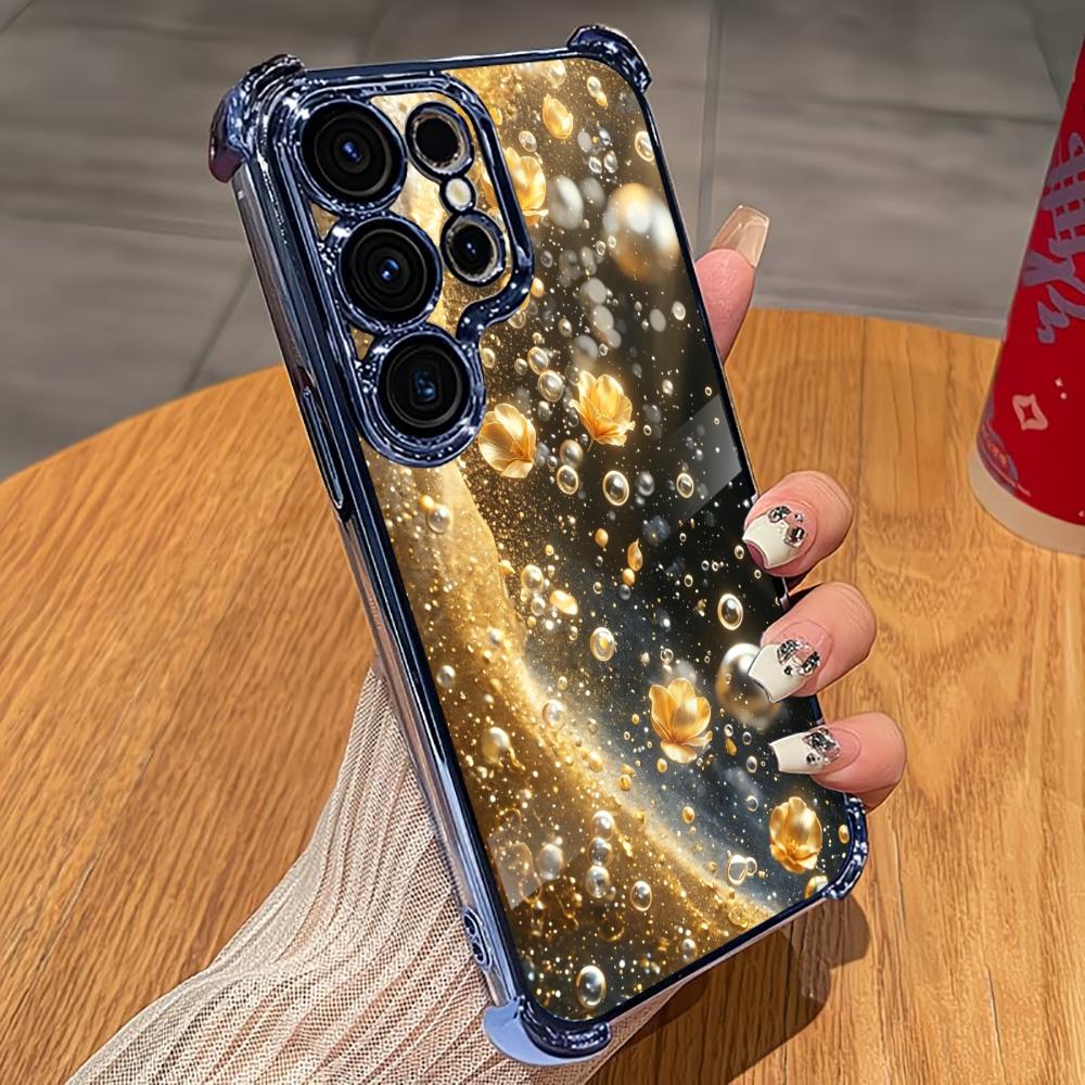 Premium Golden Flower phone ca - огляд і ціна Phone Cases Quad Lock