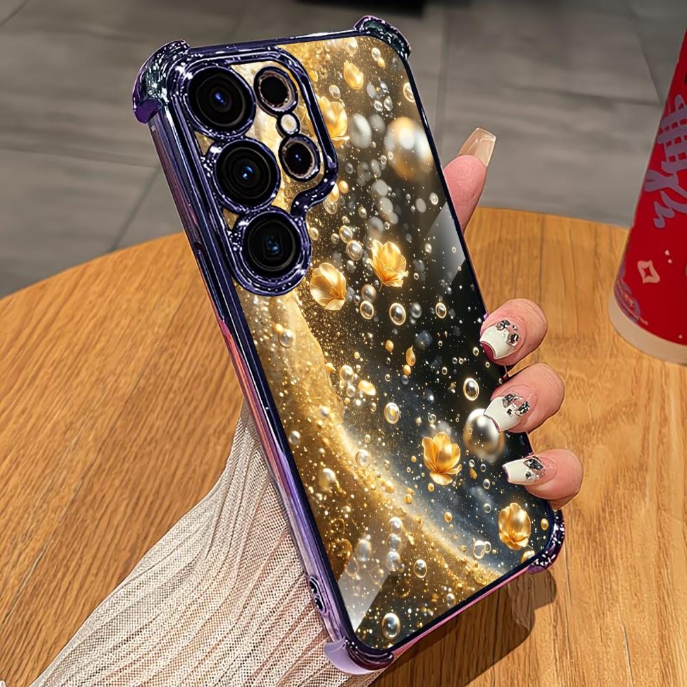 Premium Golden Flower phone ca - огляд і ціна Phone Cases Quad Lock