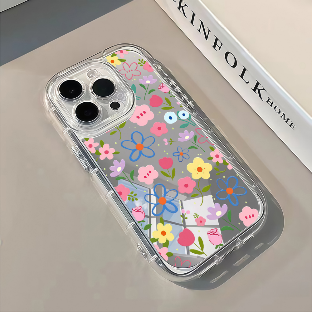 Korean Ins Style Floral Silver - огляд і ціна Phone Cases For Iphone 11