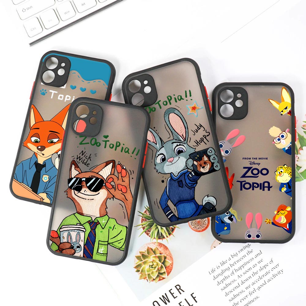 Disney Nick Judy Matte Translu - огляд і ціна Phone Cases Iphone 14