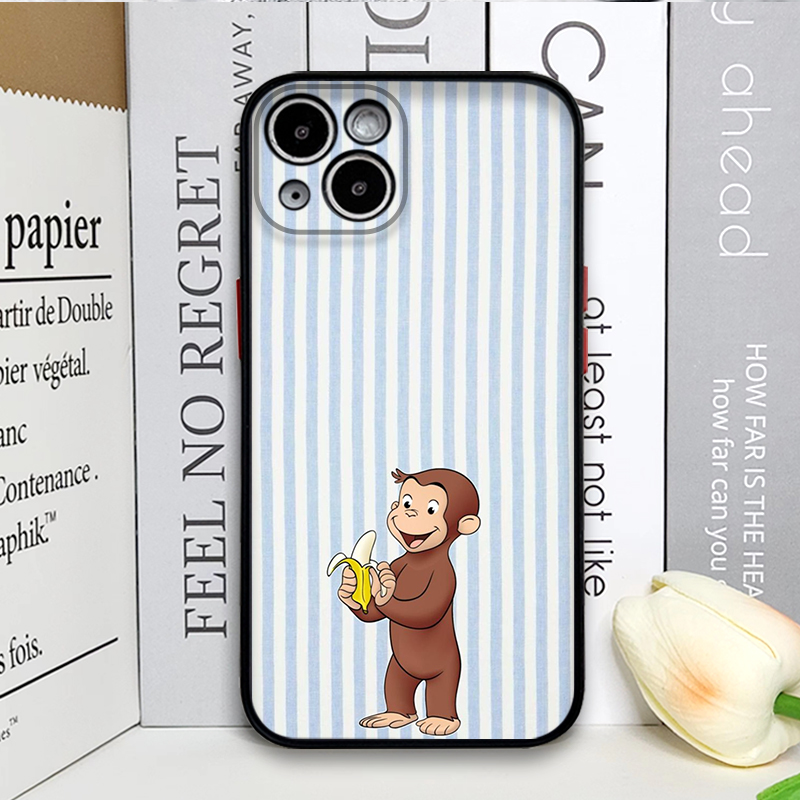 Cartoon Striped Monkey Holding - огляд і ціна Phone Cases For Iphone 11